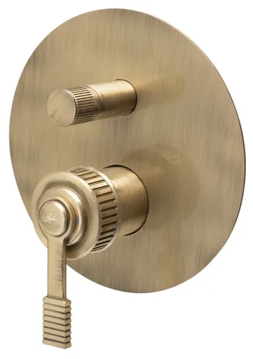 SAPHO VERSI podomítková sprchová baterie, 2 výstupy, bronz RV042/18