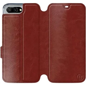 Flipové pouzdro na mobil Honor 10 v provedení  Brown