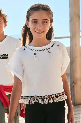 Dětské bavlněné tričko Mayoral