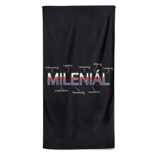 Osuška Mileniál – vlastnosti (Velikost osušky: 70x140cm)