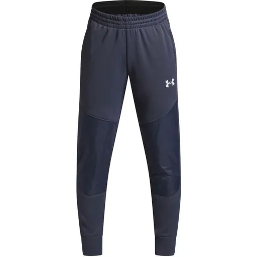 Under Armour ARMOUR FLEECE PRO UTILITY Chlapecké kalhoty, tmavě šedá, velikost M