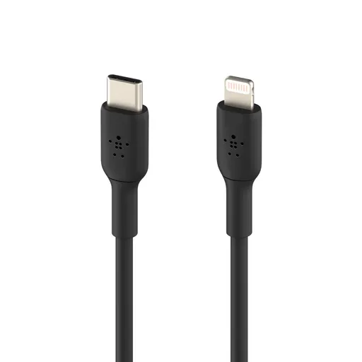 Belkin Lighting to USB-C kabel, 2m, černý