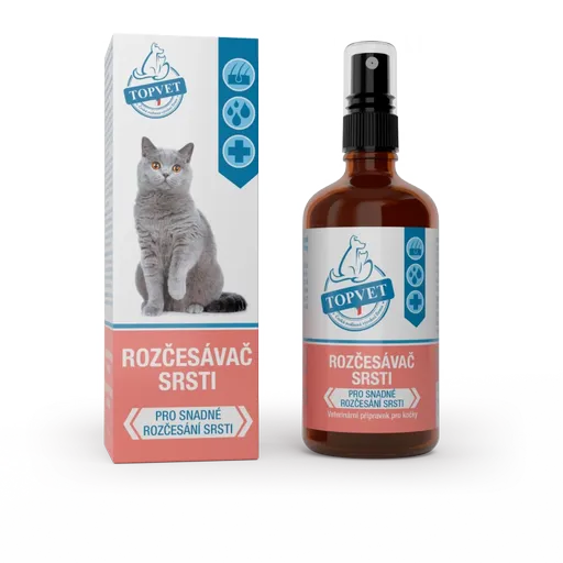 Rozčesávač srsti pro kočky 100 ml - Green idea