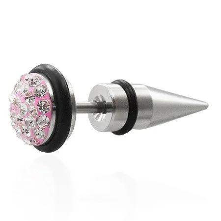Falešný expander růžový se zirkony
