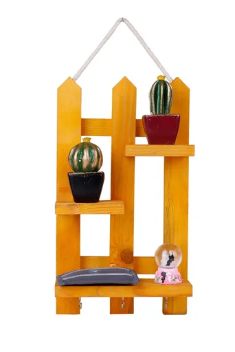 Dřevěný držák na klíče 213-S