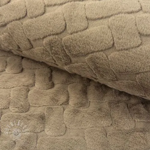 Umělá kožešina Abstract sand