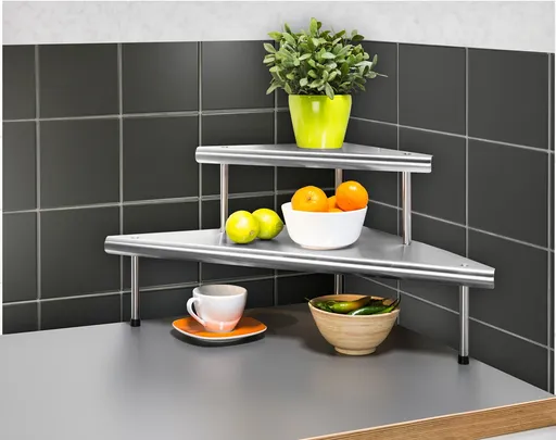 Kuchyňský rohový regál Massivo DUO