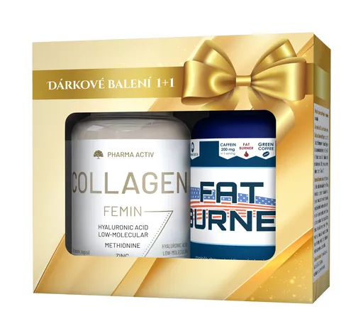 Pharma Activ Collagen Femin 90 tobolek + Fat Burner 90 kapslí