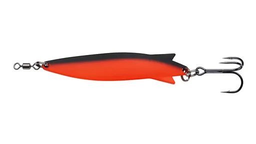 Abu garcia plandavka toby spoon sinking black and red - 7,5 cm 15 g