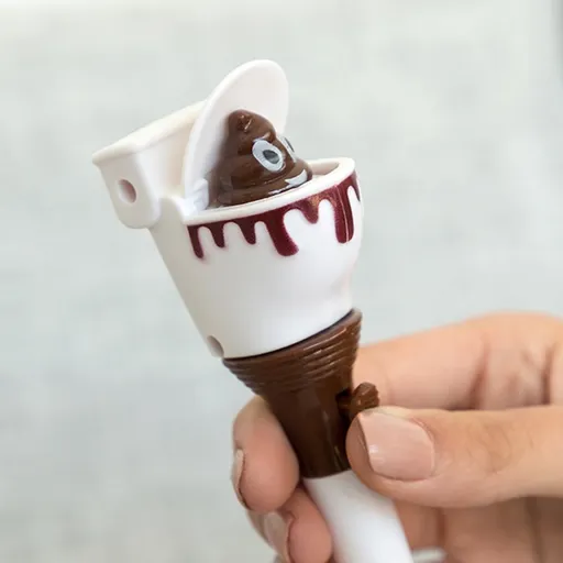 Propiska záchod s hovínkem