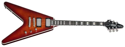 Epiphone Flying V Prophecy Aged Bengal Tiger Burst