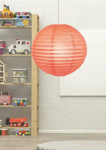 Meruňková papírová lucerna 50cm Cocoon