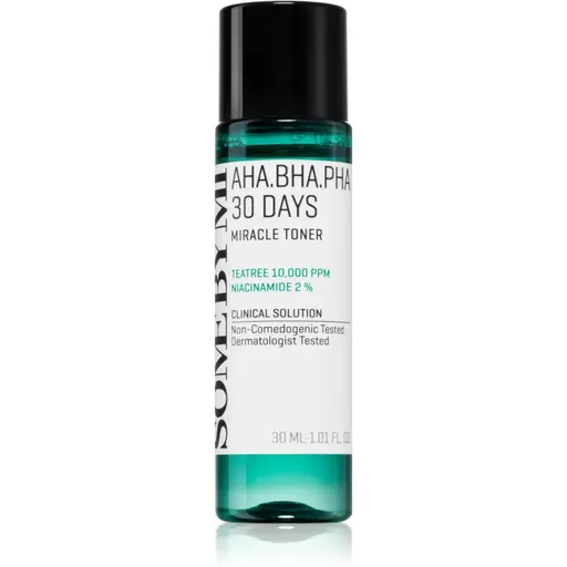 Some By Mi AHA∙BHA∙PHA 30 Days Miracle Toner zjemňující a hydratační tonikum 30 ml