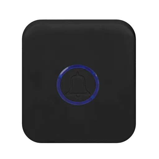 Solight bezdrátový zvonek bezbateriový, do zásuvky, 150m, černý, learning code 1L70B