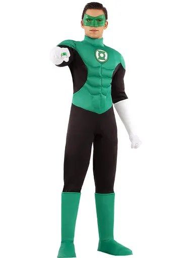 HeliumKing Kostým pro dospělé - Green Lantern Velikost - dospělý: L