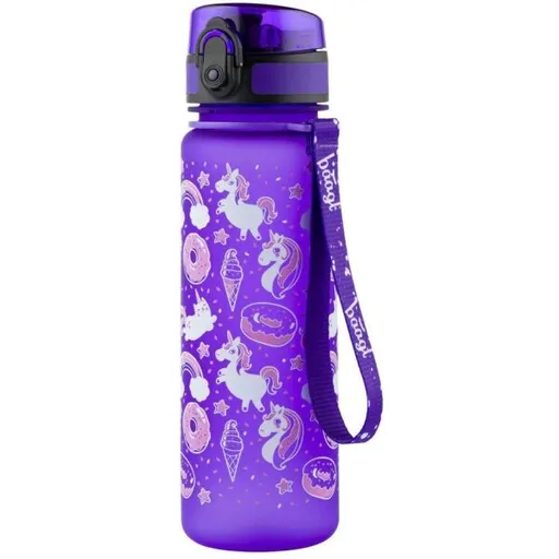 BAAGL JEDNOROŽEC 500 ML Láhev, fialová, velikost 500 ML