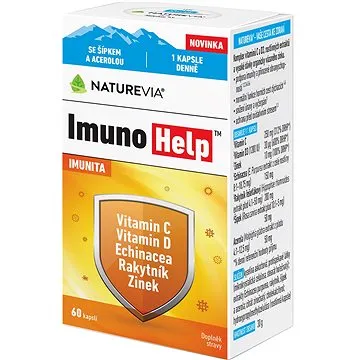 NatureVia ImunoHelp 60 kapslí (4565132)