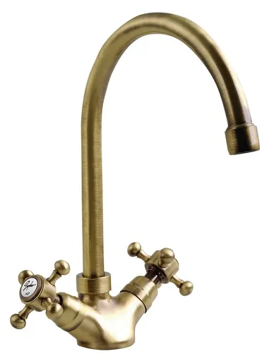 SAPHO ANTEA stojánková dřezová baterie, výška 275, bronz 3096