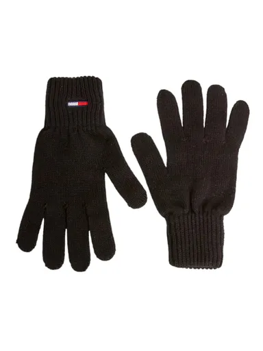 Tommy Jeans pánské černé rukavice AM0AM11734 OS
