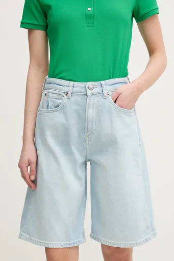 Džínové šortky Pepe Jeans BERMUDA SHORT UHW BREEZE