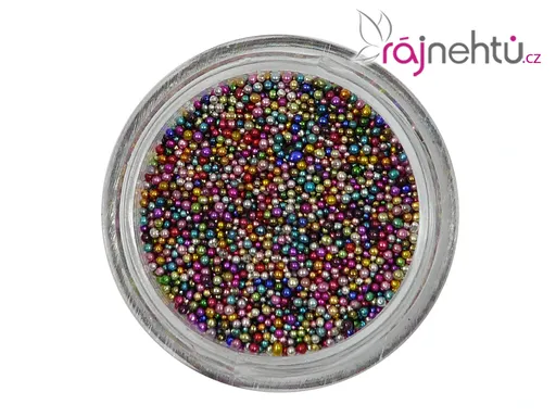 Zdobení na nehty - kaviár mix