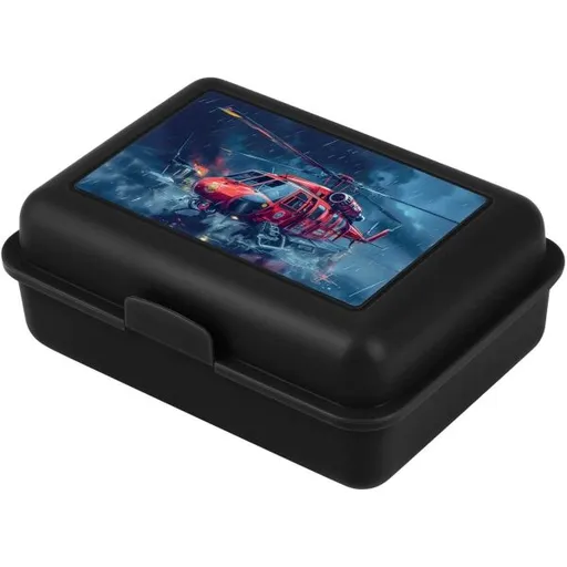 BAAGL ZÁCHRANÁŘI Box na svačinu, černá, velikost