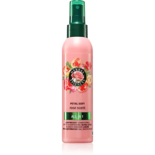 Herbal Essences Rose Scent Petal Soft kondicionér pro suché a poškozené vlasy 145 ml