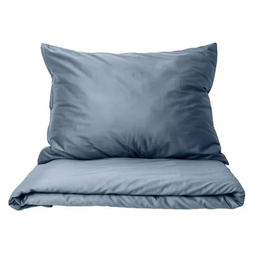 Polášek Povlečení z bavlněného saténu - Light blue | 40 x 40 cm