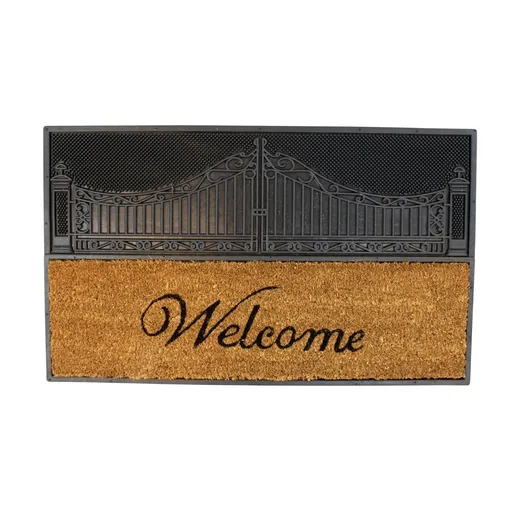 Rohožka Welcome z kokosových vláken a gumy - 45*75*3cm KMRMHK