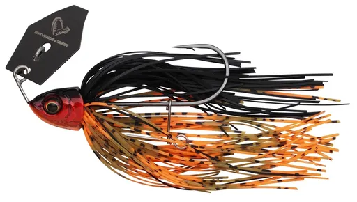 Savage gear třpytka da crazy bush sinking red craw - 10 cm 20 g