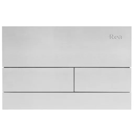 REA Tlačítko T Brush Steel REA-E0057