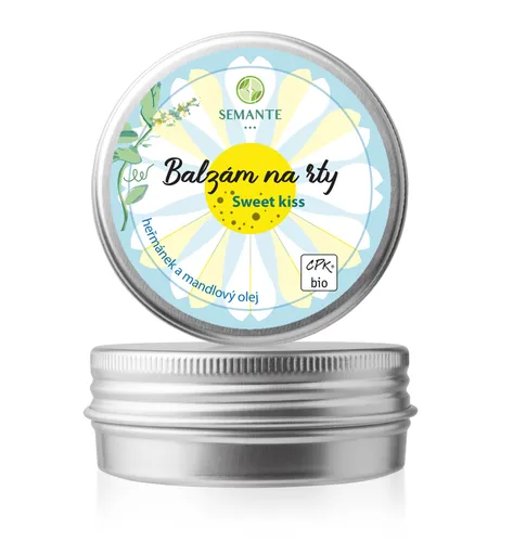 Semante Ochranný balzám na rty s heřmánkem Sweet kiss BIO 30 ml