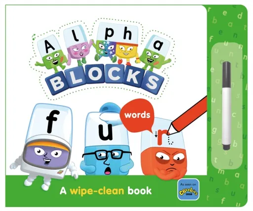 Alphablocks Words: A Wipe-Clean Book - Sweet Cherry Publishing, Alphablocks