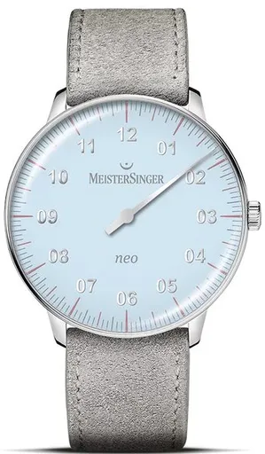 MeisterSinger Neo Special S-NES924S - Šedý kožený řemínek