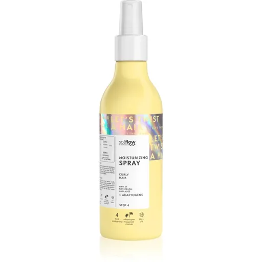 so!flow Curly Hair Nourishing Spray bezoplachový sprej pro kudrnaté vlasy 150 ml