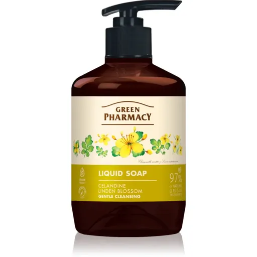 Green Pharmacy Celandine Hand Soap tekuté mýdlo 460 ml