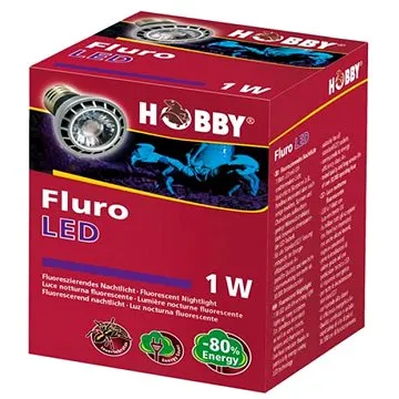 Hobby LED fluorescenční noční svítilna do terária 1W (D37600)
