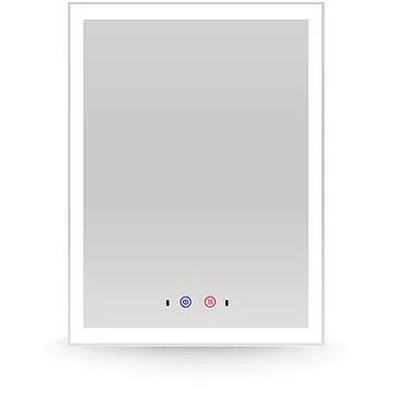 Nemlžící koupelnové zrcadlo s LED osvětlením na výšku 80×60 cm KZ2 (8595654702773)