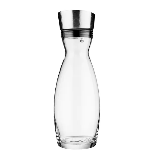 AQUA Skleněná karafa s víkem 1 l