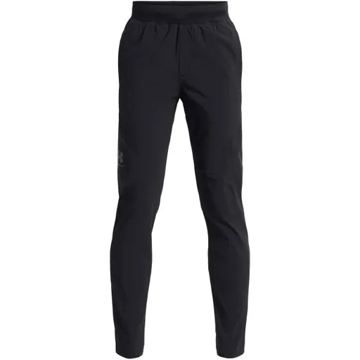 Under Armour UNSTOPPABLE TAPERED PANT Chlapecké kalhoty, černá, velikost M