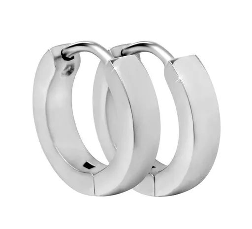 Troli Ocelové náušnice kroužky