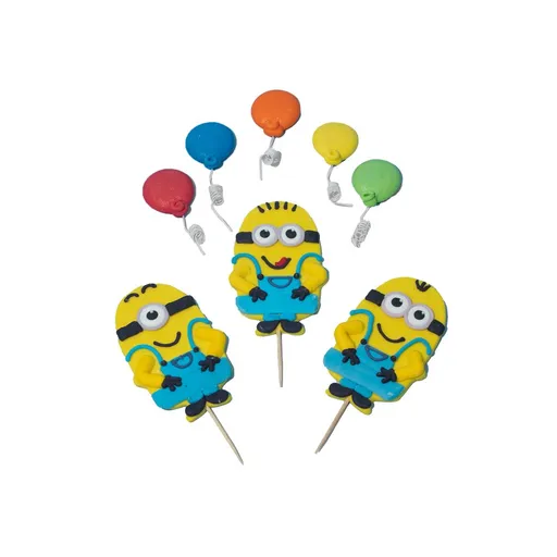 Mimoni – cukrové zápichy, dvourozměrné (2D) -