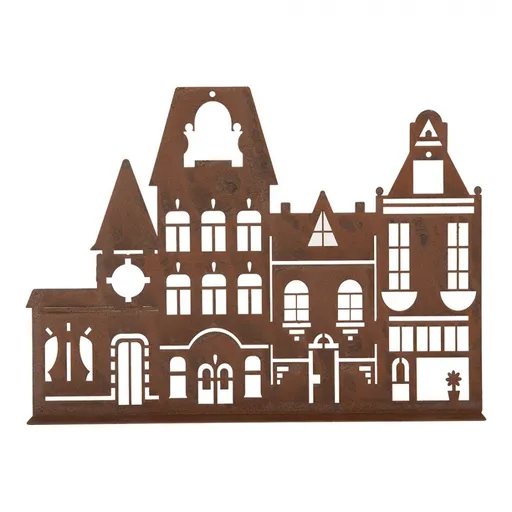 Dekorace umělý věnec s pomerančovými květy - Ø 30 cm Chic Antique