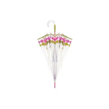 Cachemir Transparente Rhombus průhledný deštník (1064_PRU2)