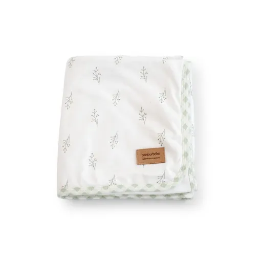 Bonjourbébé dětská bavlněná deka Spring Cottage