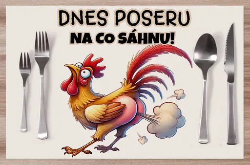 Prostírání Poseru na co sáhnu