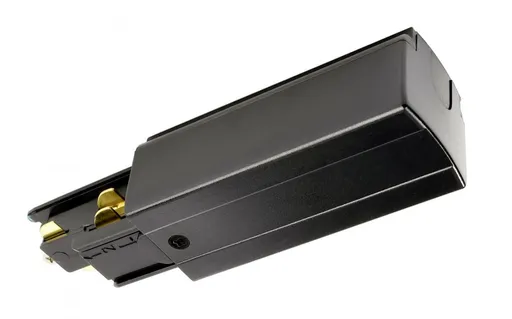 Light Impressions Deko-Light 3-fázový kolejnicový systém - D Line DALI elektrické napájení levé, černá 710515