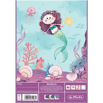 HERLITZ Mořská panna A4 / 75 listů 70 g/m2 (50040414)