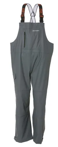 Grundéns kalhoty tourney bib iron grey - m