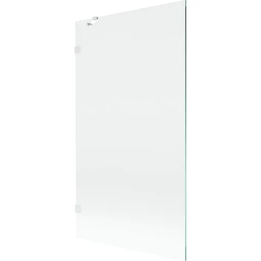MEXEN/S Lunar vanová zástěna FIX 100 x 150, transparent, bílá 897-100-000-20-00